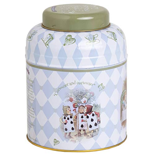 Alice in Wonderland Tea Caddy with 80 English Breakfast Teabags - Image 5