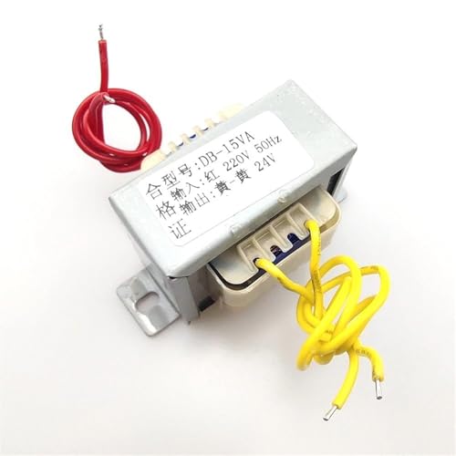 Transformateur 220v 24v EI5725 15W d'alimentation AC 24V 0.625A pour circuits électriques