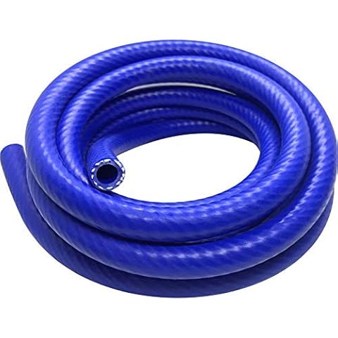Silikonschlauch, 1-lagig, verstärkte Linie, Universal, 8 mm, Innendurchmesser, hohe Leistung, 60 psi, max. Druck, hohe Temperatur, 9/16 Zoll Außendurchmesser, 3 m Cover