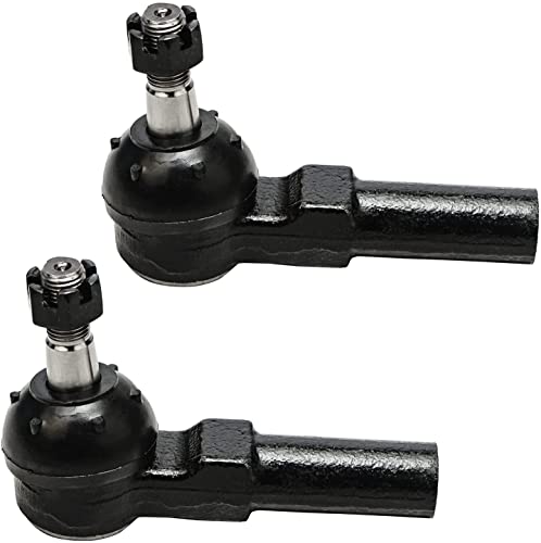Image of Detroit Axle - 8pc Front End Suspension Kit for 2000-2006 Mazda MPV, 2 Lower Control Arms w /Ball Joints 4 Outer Inner Tie Rods 2 Boots 2001 2002 2003 2004 2005 Replacement