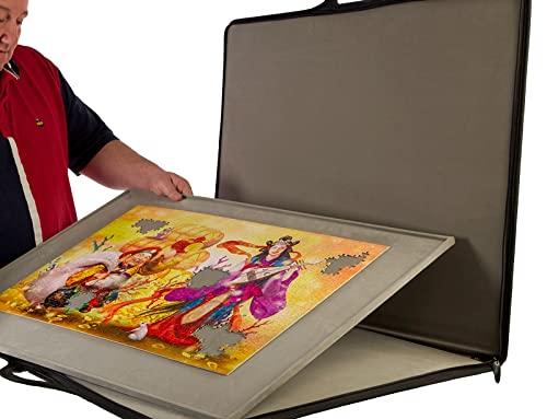 jigthings – Jigsort 1500 – Jigsaw Puzzle Board with Carry Case for Puzzles up to 35.5" x 25.5". Saves and Stores Most 1500 Piece Puzzles by jigthings - Image 7