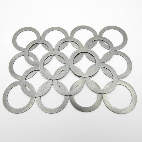20 Stück Paßscheiben 25x35x1 mm blank, DIN 988, Passscheiben, Stahlausgleichsscheiben, Distanzscheiben