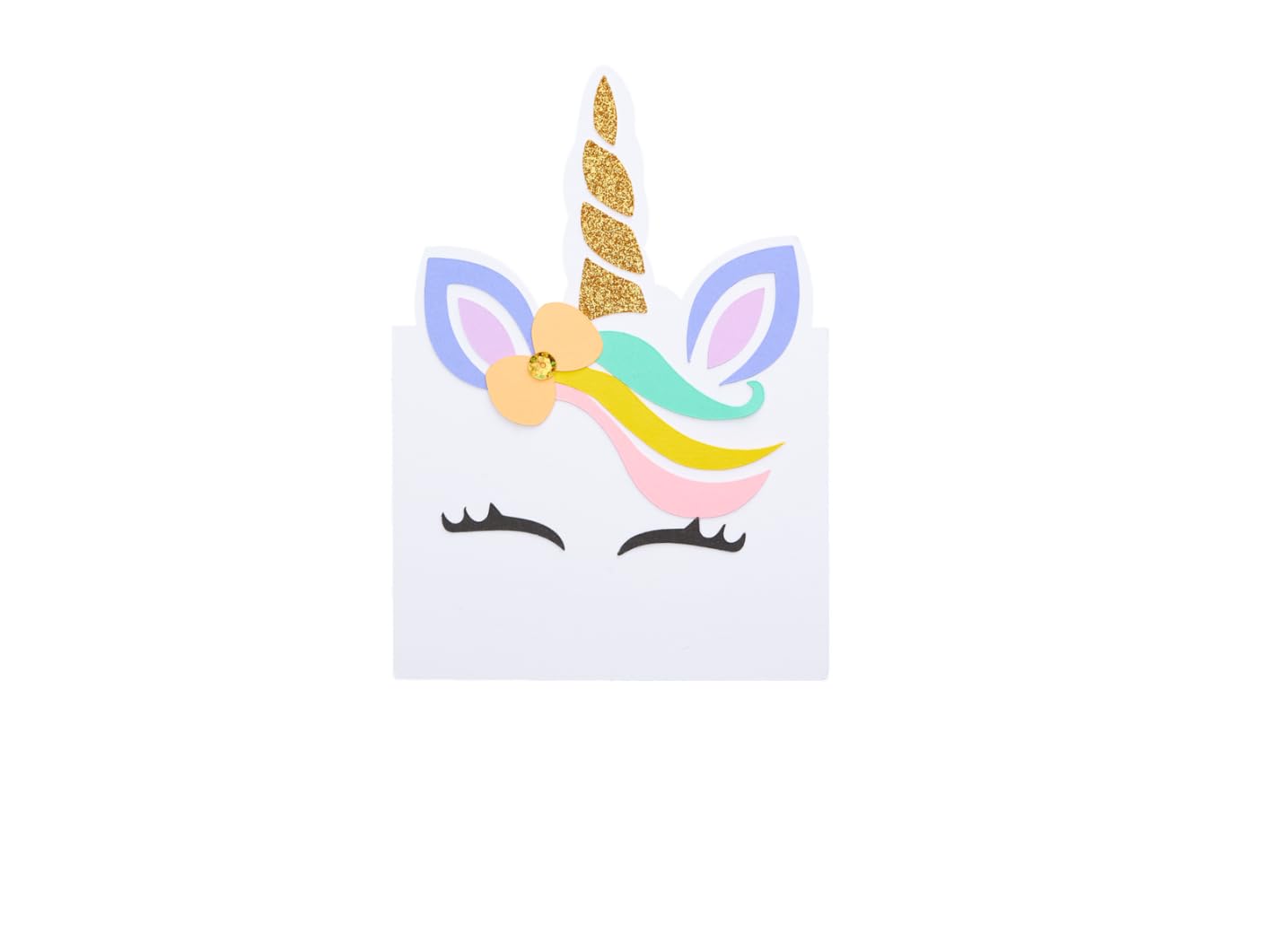 Always Amazing Einhorn Bastelbox Kindergeburtstag -19 teiliges Bastelset-