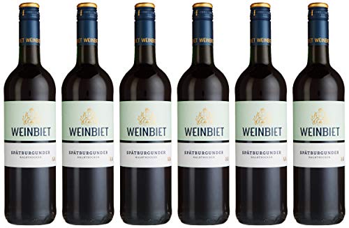 Weinbiet Manufaktur eG Spätburgunder halbtrocken Rotwein (6 x 0.75 l) Cover
