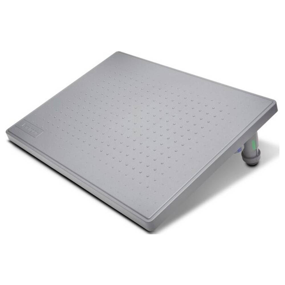 Kensington - Reposapiés SoleMate para Debajo del Escritorio, con Sistema Ergonómico SmartFit, Reposapiés con Base Ajustable Antideslizante y Superficie Fácil de Limpiar para Oficina y Hogar, Gris