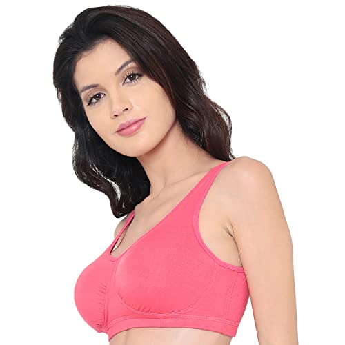 Image of Laavian Women's Modal Non-Padded Wire Free Seamless Bra