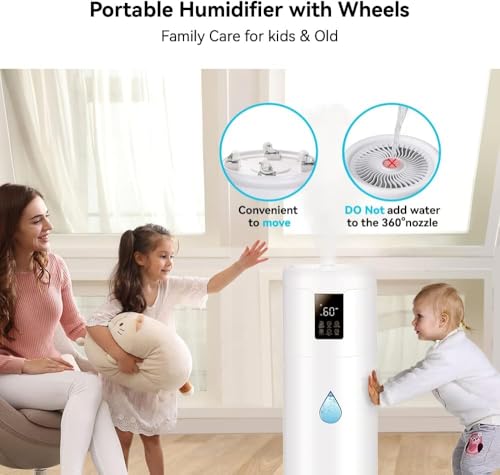 Large Room Humidifier with Essential Oil Tray
