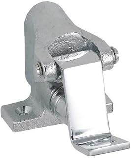 Encore Foot Valve with Single Pedal and Rough Chrome Valve Body