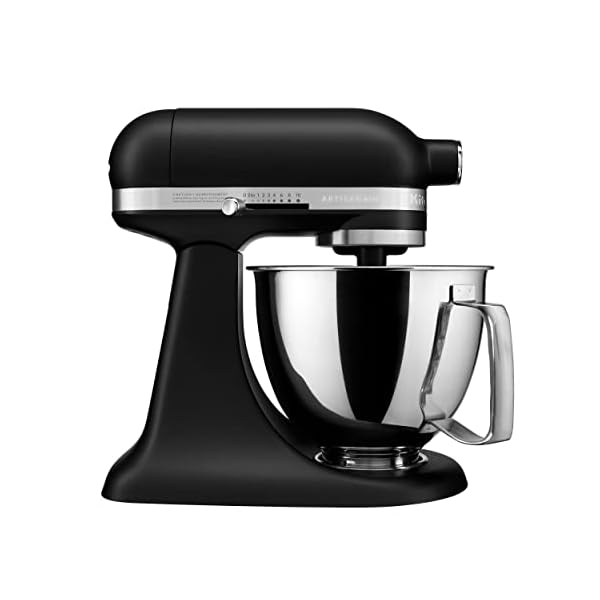 KitchenAid Artisan Mini 3.5 Quart Tilt-Head Stand Mixer - KSM3316X - Black Matte