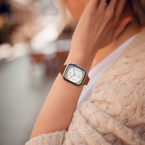 Image of Thin Silicone Band Compatible with Apple Watch 41mm 38mm 40mm 46mm 45mm 42mm 44mm, Slim Narrow Replacement Sport Strap Wristband for iWatch Series 11 10 9 8 7 6 5 4 SE Ultra 3 2 1 Women Men