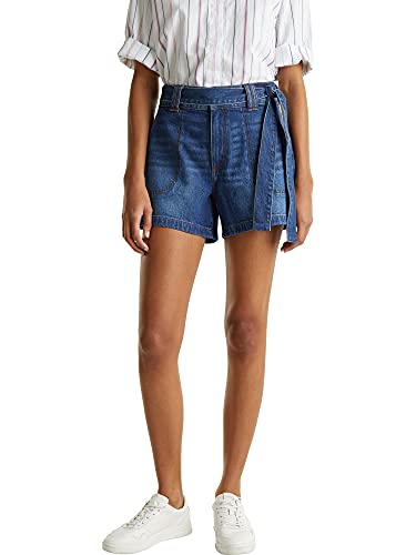 edc by Esprit 030CC1C301 Shorts, Damen, Blau 30 EU Cover