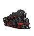 Advanced Graphics Black and Red Steam Train 46