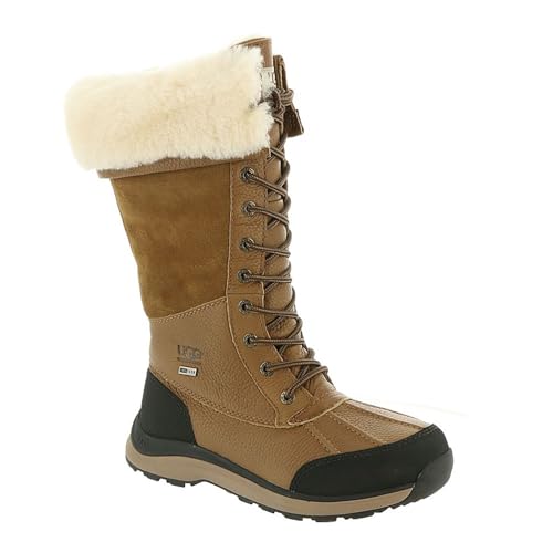 UGG Women's Adirondack Boot Tall Iii Boot, Chestnut, 08