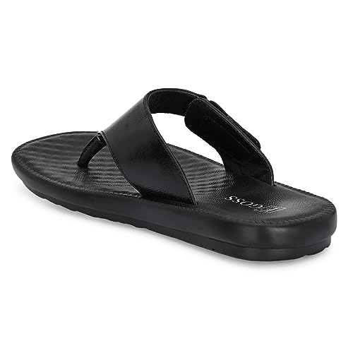 Image of egoss Slippers & Sandals Premium Genuine Leather Slipper Sandals For Men-C-20222