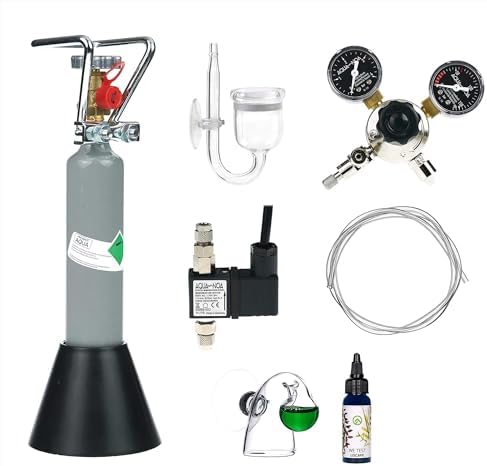 CO2 Anlage Aquarium Komplett-Set Ultimate mit 500g Mehrwegflasche...