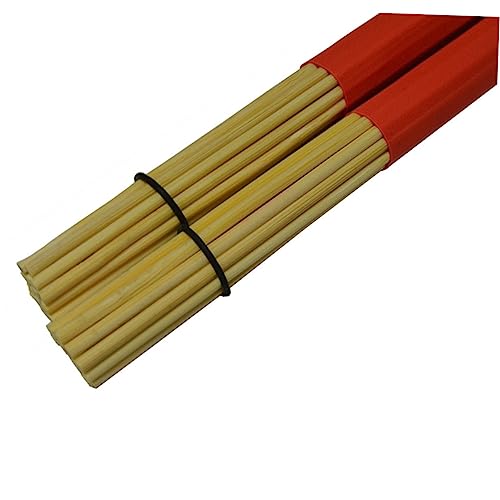 Abaodam 竹ばち 鍵 エレクトロニクスキット ドラムスティックを照らす 鼓 エレクトリックドラムスティック 楽器 ドラムパッドとスティック スチールタンドラム ドラムマシン 木製 Black