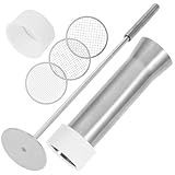 MOLUCKFU Cortador de Tofu de Cocina Multifuncional de Metal, Rallador y Molde para Hacer Tofu en Tiras Finas, Herramienta Reutilizable para Preparar Comidas Saludables, Utensilio