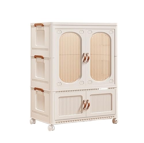 WUTIANBAO Armarios Resistente Armario Portátil, Armario, Armario, Estante De Ropa Estable, Armario Independiente For Dormitorio Armario Habitación(93x35x56cm)