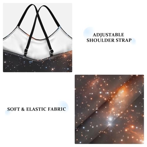 Sky Starry Girls One Piece Swimsuits Summer Quick Dry Beach Bathing Suit4