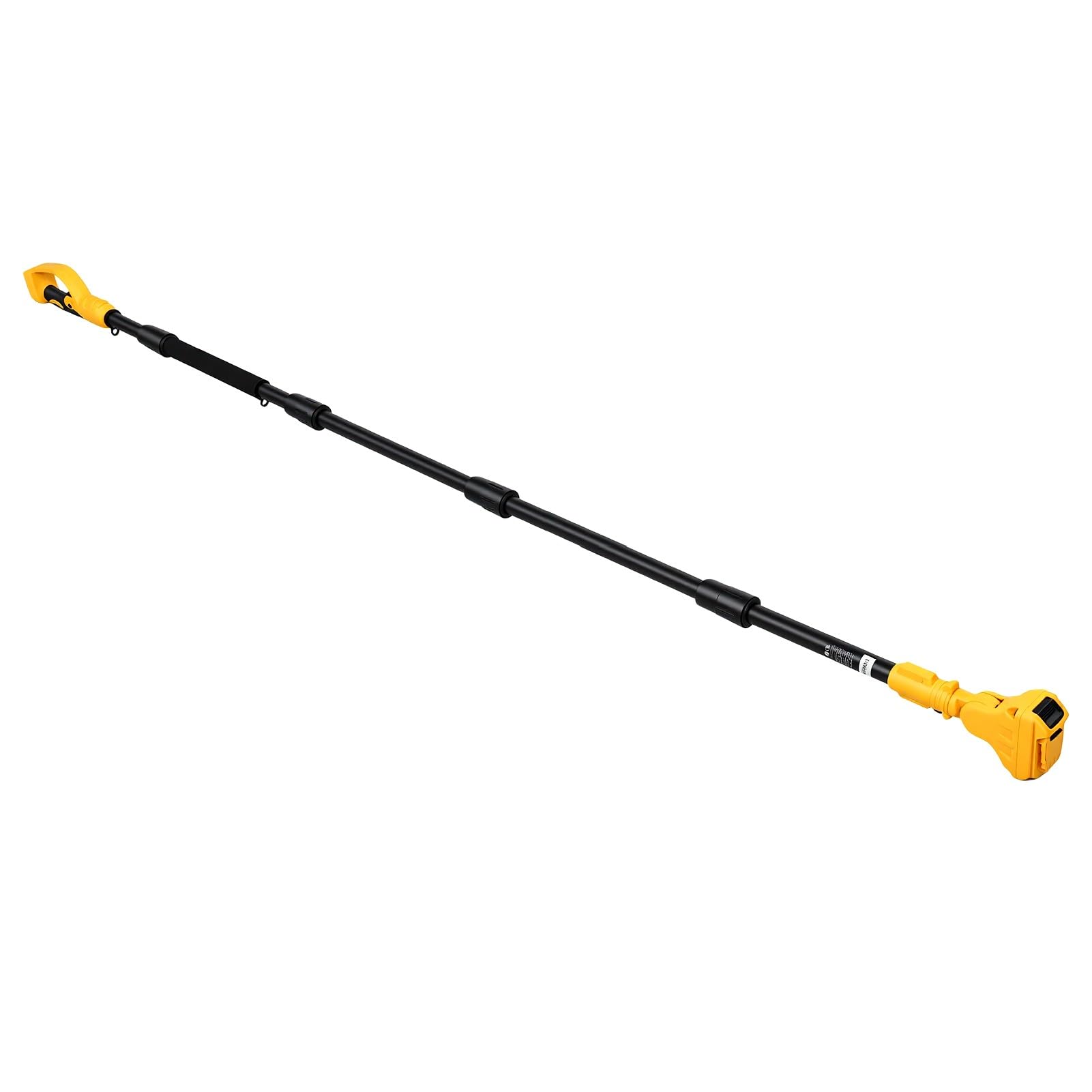 Accesorio para Sierra de Podar de Ramas Altas de 2,5 M |Cabezal Giratorio de 180°, Poste Ajustable de 3,28 a 8,2 Pies para Mini Motosierra, Compatible con la Serie
