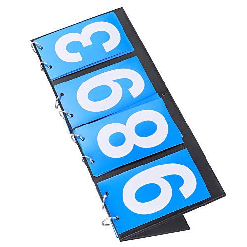 Cronómetro digital SUNGOOYUE de 4 dígitos para competencias deportivas, marcador de puntuación para tenis de mesa, baloncesto y bádminton - Azul miniatura 5