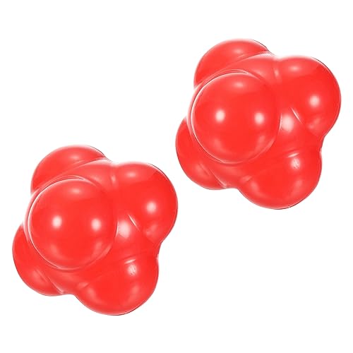 M METERXITY 2 Pack Bounce Reaction Balls, Coordination Training Ball, Wear-resistant Silicone - Image 4