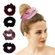 Hidden Safe Zipper Scrunchie with Hidden Compartmentfor Cash Cards Keys Pills Valuables, Hidden Storage Keep Your Valuables Safe Like Money, Keys,Jewelry,Corn, Hair Bun Ties Secret Pockets4 Pack