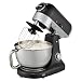 Produktbild MEDION Küchenmaschine (Rührgerät mit Schüssel, Mixer, mit Fleischwolf, 1000 Watt, Mischen, Kneten, Rühren, 8 Geschwindigkeitsstufen, Edelstahl Rührschüssel, MD16480) schwarz matt
