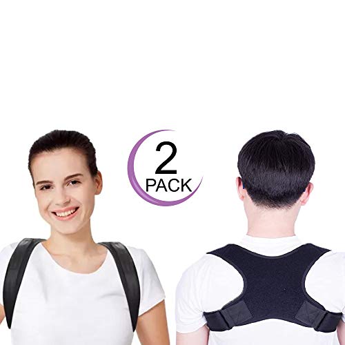Posture Corrector For Women And Men, Back Brace Straightener Adjustable Under Clothes Support