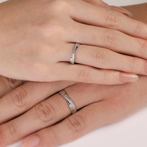 Cadeau d’anniversaire Meissa : bagues de couple - 5