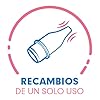 Rhinomer Baby Narhinel Confort, 10 Recambios Blandos Desechables Para Aspirador Nasal, Mejor Ajuste a la Nariz del Bebé, Con Filtro Absorbente de Mocos #1