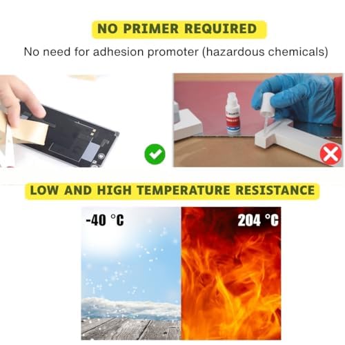 Made with 468MP Extra-Thin Double-Sided Transfer Tape, Transparent, for Electronics, LCDs, DIY, Cell Phones, touchscreens, and 3D Printers. (9mmx10 Meter)