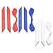 Imytpft Red/Blue/White Compatible/Replacement Silicone Leg Set For Oakleys Radarlock Sunglasses Rubber Kit