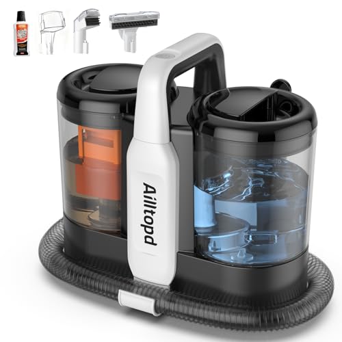 Spot Cleaner for Carpet and Upholstery, with Cleaning Tool