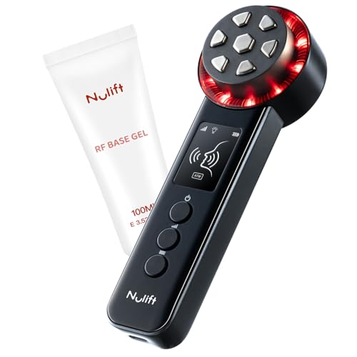 Skin Tightening Device | 6 in 1 Radio Frequency Skin Tightening Device | Professional Face Tightening | Lifting | Wrinkle Reducing | Depuff | Absorb | at Home RF Anti Aging Face Beauty Device