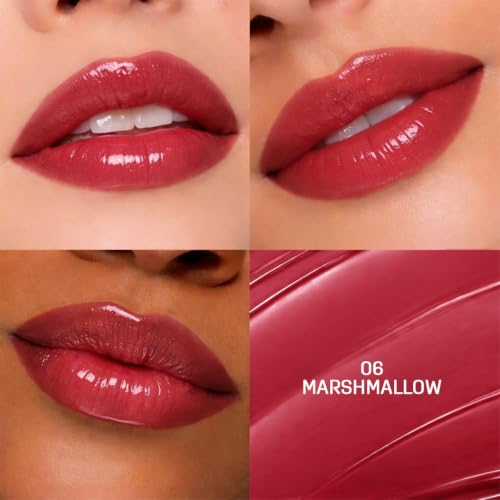 Image of Colors Queen Gloss Stick | Lightweight & Non-Sticky Lip Gloss | Smooth 8 Hrs Hydrating Formula | High Shine Lipstick for Women Enriched with Shea Butter, Vitamin E & Squalane (06 - Marsmallow, 3.6g)