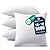 Phantoscope 18 x 18 Pillow Inserts, Set of 4 Hypoallergenic Square Form Decorative Throw Pillow Couch Sham Cushion Stuffer - 18 inches