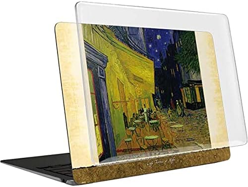 Skinit Case + Skin Compatible with MacBook Air 13in M1 (2021) - Bridgeman Art Cafe Terrace at Night Design