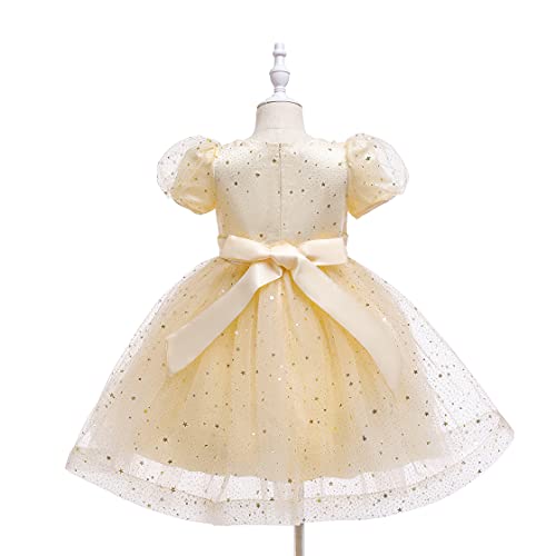Weileenice Big/Little Girls Tulle Dress Sparkly Kids Rhinestone Wedding Pageant Photo Shoot Party Prom Dresses2