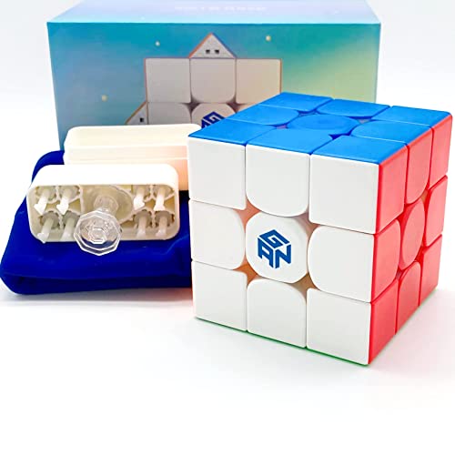 Bokefenuo GAN 12 M Leap Magnetic Speed Cube 3x3 Stickerless GAN12 M Leap 2021 Professional Flagship Cube