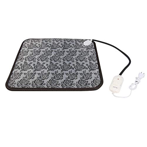 Hongyun Pet Heating Pad For Cat And Dog Indoor Warming Mat Waterproof Heated Mat With Chew Resistant Cord(17.7" X17.7) #TOP7
