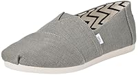 Toms Men's Alpargata Classic Slip-On, Vetiver Grey Heritage Canvas, US 11