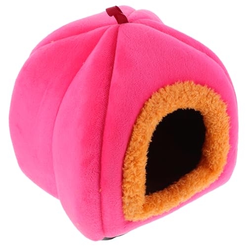 HANABASS ハムスターの巣 犬用ベッド 豚 モルモットの檻 ケージ ハムスターの皮 ネスト ハリネズミの隠れ家 ラットハウスベッド 猫ベッド フェレットベッド 布