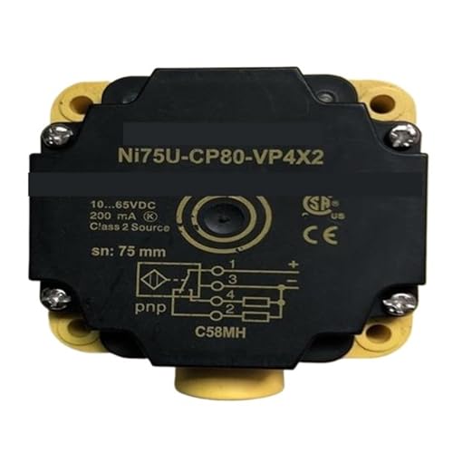 NI75U-CP80-VP4X2 capteur inductif PNP avec portée de 75mm pour convoyeur