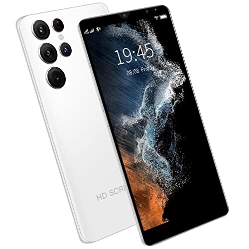 Coche Teléfono R Montaje Copa R Smartphone Android5.1 Pantalla Grande de 5,72 Pulgadas 512MB+ROM4GB con desbloqueo Facial y Trasero Ofertas Smartphones Libres (White, One Size)