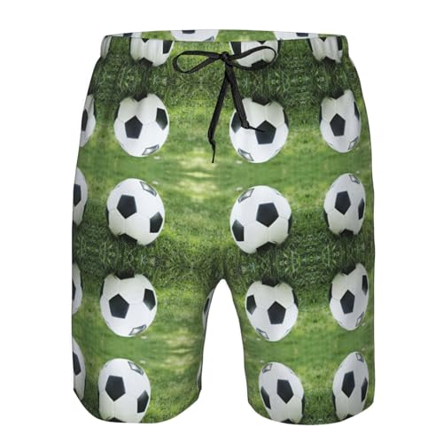 Bañador de fútbol para hombre ideal para vacaciones de verano y caminar en la playa 2
