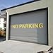No Parking Lot Stencils, Long Lasting Marking Tool Material: Silicone, Pavement Painting Stencil, Parking Marking Template, Clear Letter Pattern Design, for Asphalt Concrete