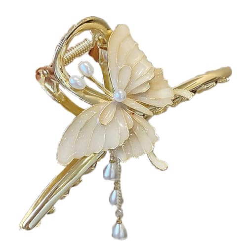Pince à cheveux papillon femme accessoire chignon chic