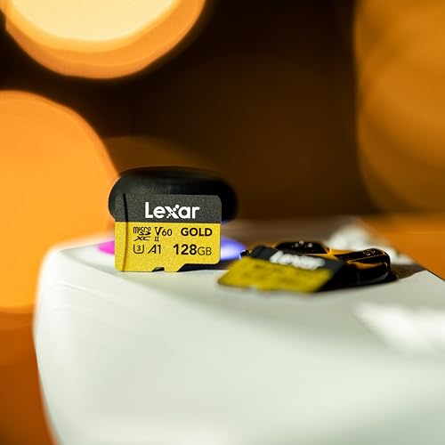 Lexar Professional Gold MicroSDXCカード UHS-II C10 U3 V60 A1 128GB の商品画像 1
