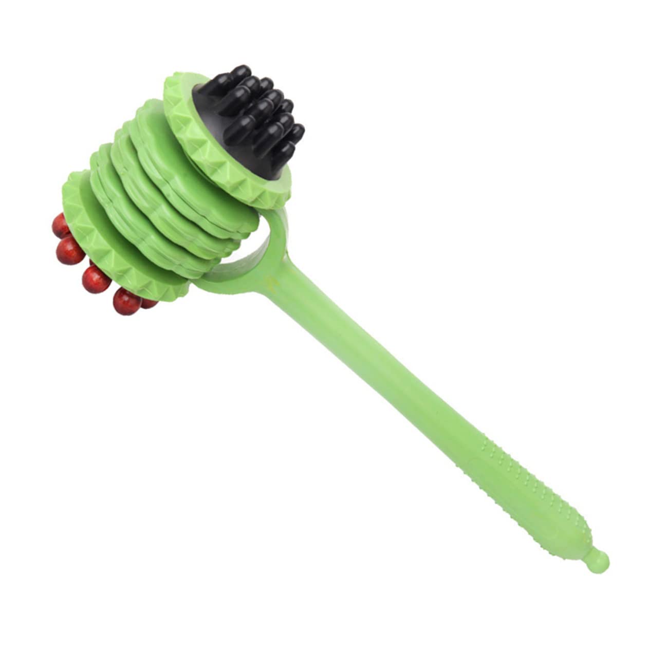 MAGICLULU 2 Pezzi Massaggiante Multifunzionale Per La Vita Del Corpo Strumento Per La Schiena E Le Gambe Abs Verde Confortevole